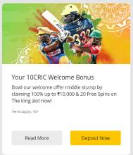 10 CRIC bonus offers and promo codes