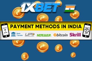 Deposits and withdrawals at 1xBet