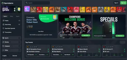 Sportsbet.io sports betting India