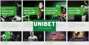 Promotions and bonuses at Unibet